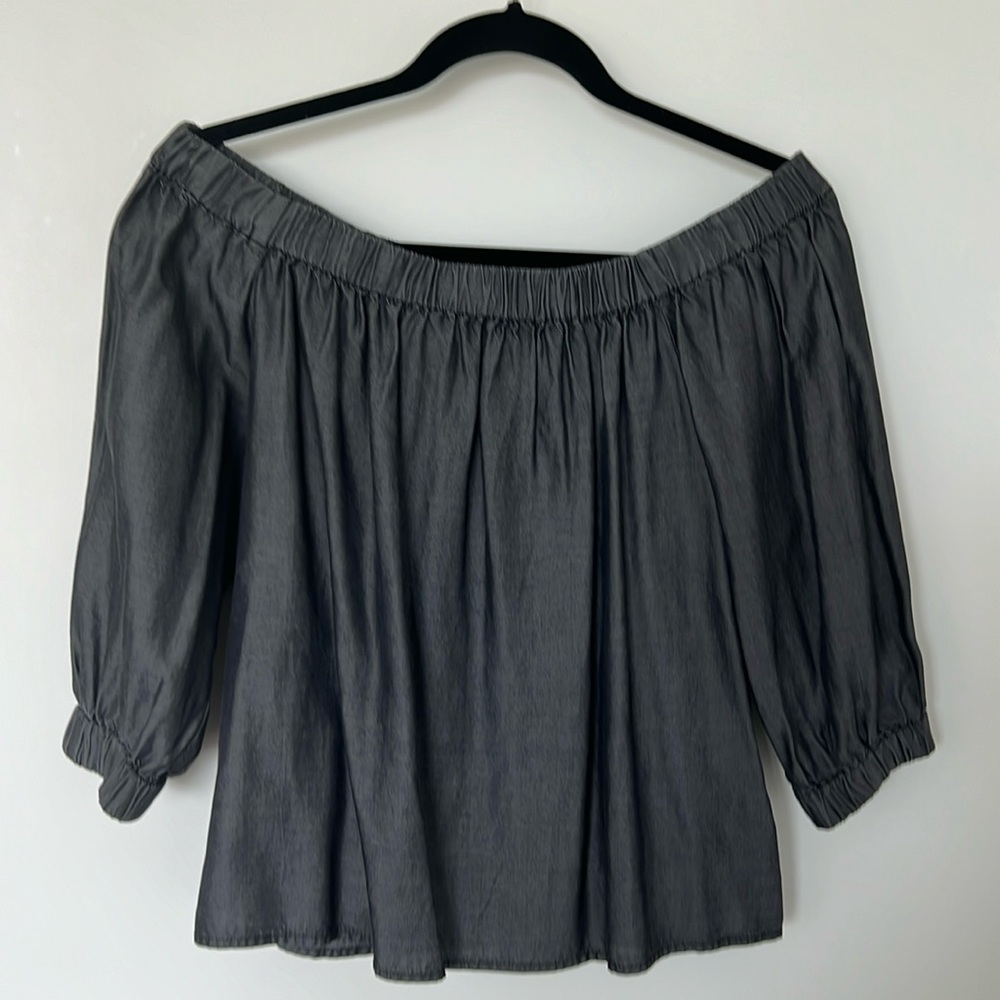 Off the shoulder blouse size M